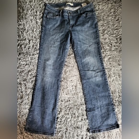 Levi's Womens Bootcut 545 Blue Denim Jeans With Flap Pockets - Size 14M - Picture 3 of 11